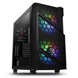 Geh Thermaltake Commander C31 TG Midi Tower "ARGB" schwarz retail - Bild 1 von 3