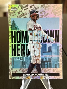 2025 Topps All-Star Game Homegrown Heroes #HH1 Ronald Acuna Jr. - Picture 1 of 2