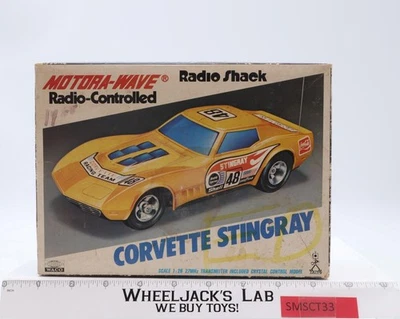 Motora Wave Radio-Controlled Corvette Stingray 1:26 Scale Radio Shack Waco Taiyo - Image 1 of 4