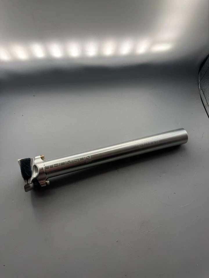 Tija de sillín Thomson Elite SP-E110, 31,6 x 287ei 9511 hecha en EE. UU. bicicleta de carretera ciclismo Foto 1 de 4