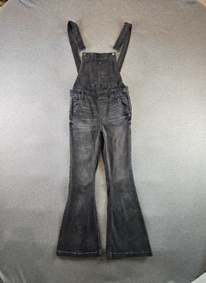 Mono We the Free People Carly Flare 28 Negro Jardín Fiesta Vaquera Occidental Foto 1 de 4