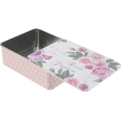  Decorative Small Tin Box Push-pull Packaging Metal Slide Top Containers - Image 1 of 4