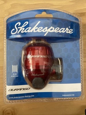 Shakespeare Durango SC15B Spincast Fishing Reel - Red - New - Image 1 of 3