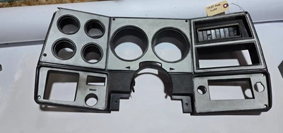 81-83 CHEVY CHEVROLET PICKUP C10 C20 C30 TABLERO CALIBRE BISEL MOLDURA PLATA OE Foto 1 de 4