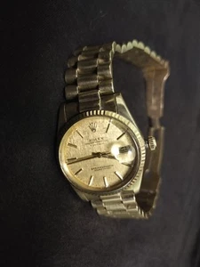 Rolex Oyster Perpetual Date 14K/18K Gold Bracelet. - Picture 1 of 11