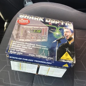 Behringer Shark DSP110 Feedback Eliminator & Signal Processor 24-Bit New - Picture 1 of 9