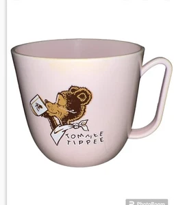Taza/taza Tommee Tippee vintage original años 50 de Westland plástico rosa - Imagen 1 de 3