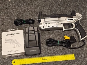 SONY PLAYSTATION 1 2 PS1 PS2 LIGHT GUN PISTOL BLASTER CONTROL G-Con Reload Pedal - Picture 1 of 4
