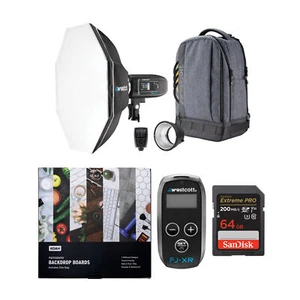 Westcott FJ400 Strobe 1 Light Backpack Kit with FJ-X3 S Trigger for Sony Bundle - Picture 1 of 12