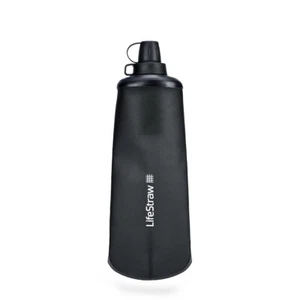 BOTELLA DE AGUA PLEGABLE LIFESTRAW PEAK SERIES CON FILTRO, GRIS - 1L - Imagen 1 de 13