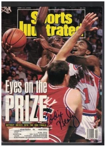 Revista Sports Illustrated firmada por Eddie Nealy Chicago Bulls 1990 con nuestro certificado de autenticidad - Imagen 1 de 1