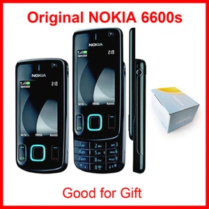 Nokia 6600s original phone Nokia 6600 slide cell phone Black color in cell phone - Afbeelding 1 van 12
