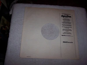 RCA DYNAFLEX RECORDS 12 INCH 33 1/3 ORIGINAL INNER SLEEVE ONLY NO SPLITS* #196 - Picture 1 of 2