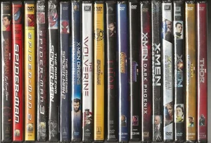 30 DVD's - MARVEL & DC COMICS MOVIES - Picture 1 of 23