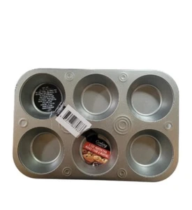 Neu mit Etikett Cooking Concepts Dose 6 Tassen Muffinform - Bild 1 von 3