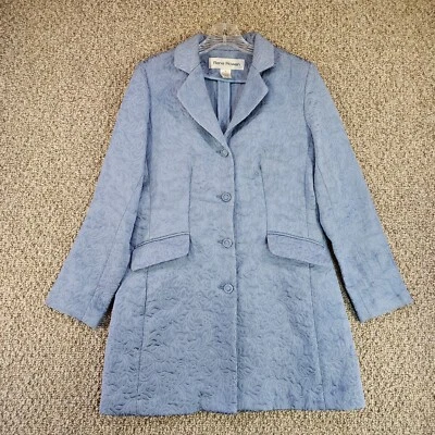 Abrigo Blazer Rena Rowan Mujer Talla 6 Botones Frontal Traje Vestido Foto 1 de 4