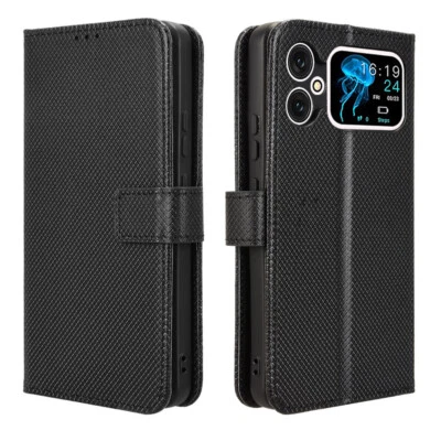For Cubot A20, Luxury Leather Anti-slip Cover Wallet Stand Card Slots Soft Case - Image 1 of 4