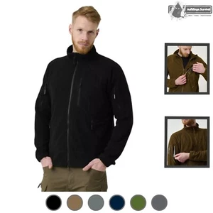 Helikon Alpha Tactical Jacket Grid Fleece Jacket Outdoor Security Casual - Picture 1 of 32