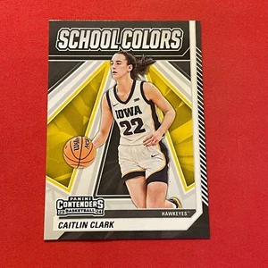 Caitlin Clark... Iowa Hawkeyes / Indiana Fever 2024 Contenders School Colors SC2 - Imagen 1 de 2