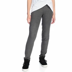 HRP by Holly Robinson Peete Dark Gray Knit Drawstring Waist Tapered Leg Pants L - Picture 1 of 4