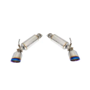 Remark Axle Back Exhaust w/Burnt Double Wall Tip for 2009+ Nissan 370z - Picture 1 of 6