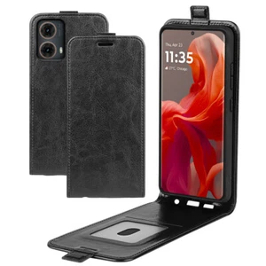 Magnetic Vertical Flip Leather Wallet phone Case cover For Motorola Moto G85 5G - Picture 1 of 36