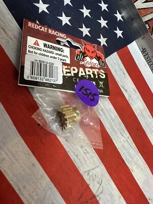 Redcat Racing  BS810-029  Motor Pinion Gear 13T Terremoto V2  NewInPack USA Ship - Image 1 of 4