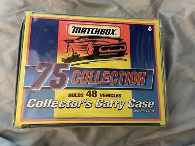 Vintage Matchbox 75 Collection Collector's Carry Case, Play City & NO Trays 1996 - Image 1 of 4