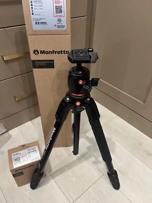 Manfrotto 190go! M-Series 4-Section Tripod MT190GOA4US + XPRO Ball Head MHXPRO - Image 1 of 4