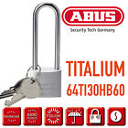 ABUS Titalium Curtain Lock Padlock 64TI/30HB60 Ironing Lock Height Ironing