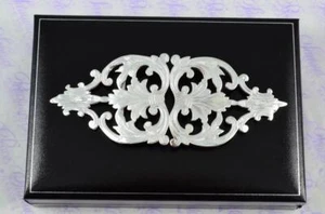 Cased Windsor Pattern Silver Plated Nurses Buckle Handmade in Sheffield - Picture 1 of 6