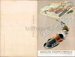 PUBBLICITA' CAPPELLI BORSALINO-ALESSANDRIA 1857-C37-108 - Imagen 1 de 1