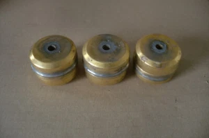 JAGUAR CARBURETOR FLOAT KIT SET OF 3 (BRASS) HD6 FITS E-TYPE 420G MK10 WZX1303 - Picture 1 of 5