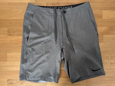 Nike Swim Hybrid Activewear Board Shorts Mens Size 30(M) Gray Stretch - Image 1 of 4