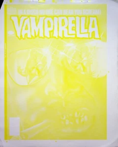VAMPIRELLA #84 Warren Publishing Master Jose Gonzalez  Cover Proof  OCT 1979 #WA - Picture 1 of 2