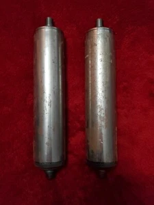 2 Amortiguadores Pro Acero Crudo Grande Cuerpo Liso Amortiguador 6" Carrera 630SR10 Street Rat Rod - Imagen 1 de 1