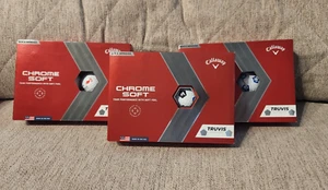 Callaway Chrome Soft Truvis Golf Balls One Dozen New-Choose from Styles⛳Chevron - Picture 1 of 12