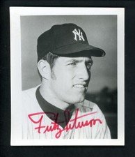 Fritz Peterson Signed Autographed 4 X 5 Photo New York Yankees