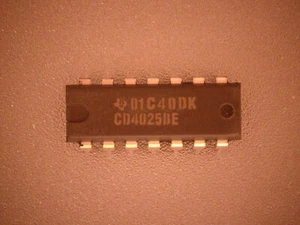 Texas Instruments CD4025BE mercancía original nueva - Imagen 1 de 1