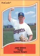 1990 ProCards A and AA #82 John Graves