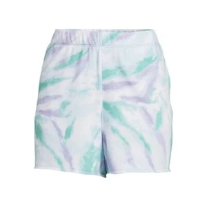 Secret Treasures Women’s Sleep Shorts Teal Dust Print Medium (8-10) NWT - Picture 1 of 3