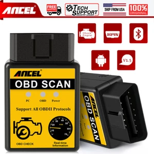 Automotive ELM327 OBD2 Scanner Code Reader Check Engine Fault Diagnostic Tool - Picture 1 of 9