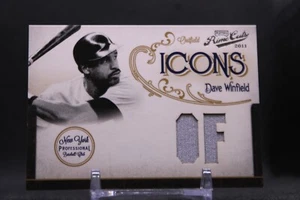 Dave Winfield 2011 Playoff Prime Cuts Icons Combos Materials #9 HOF SN/25 - Picture 1 of 2