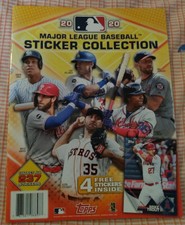 2020 Major League Baseball Sticker Collection Album By panini