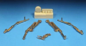 Tren de aterrizaje de latón BCR48345 BarracudaCast 1:48 Hawker Sea Fury FB.11 - temprano - Imagen 1 de 5