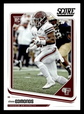 Chase Edmunds 2018 Score Rookie Card #361 Fordham Rams - Image 1 of 2