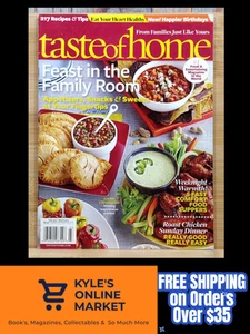 Taste Of Home FEB/MARCH 2012 Feast in the Family Room 217 Recipes & Tips - Imagen 1 de 19
