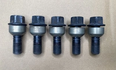 x5 Porsche Cayenne Panamera Taycan Genuine Wheel Rim Lug Nut Bolts 2011-2023 - Image 1 of 4