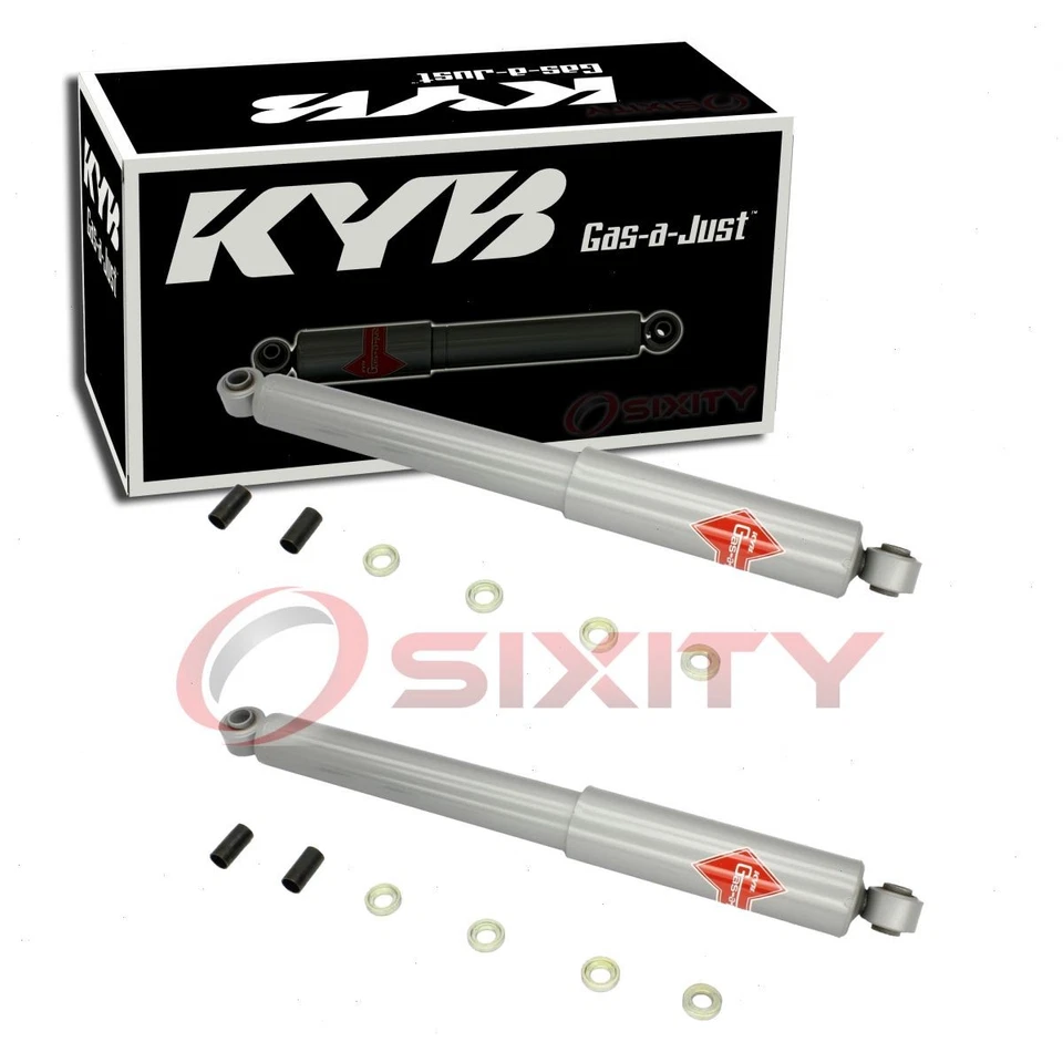 Amortiguadores traseros KYB Gas-a-Just de 2 piezas para 1963-1965 GMC serie 1000 rp Foto 1 de 4