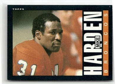 Mike Harden Denver Broncos Topps #240 1985 Foto 1 de 2